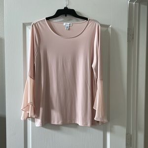 Pale pink Calvin Klein top Size L